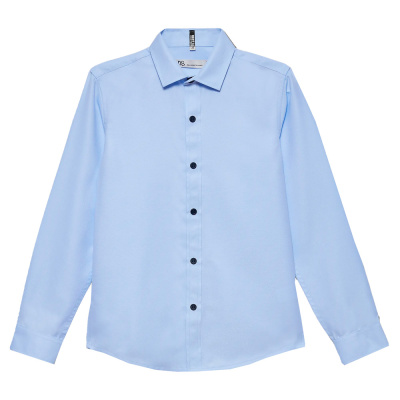 Рубашка школьная для мальчика Deloras С71753 светло голубая 1